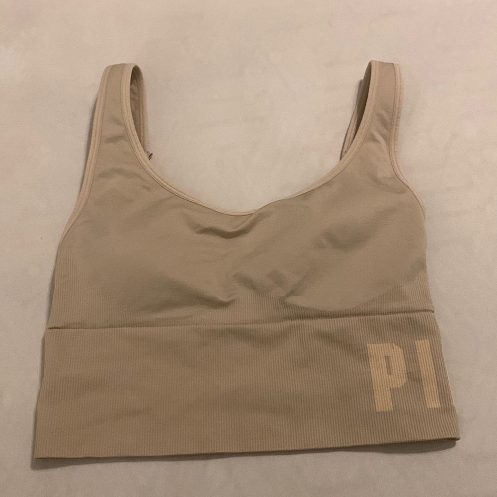 Pink's seamless long line bra